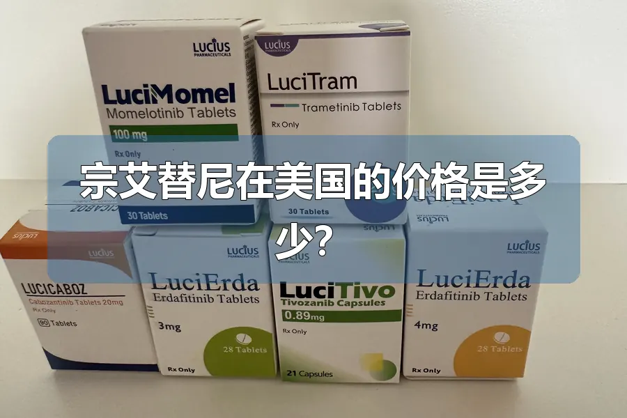 宗艾替尼在美国的价格是多少？